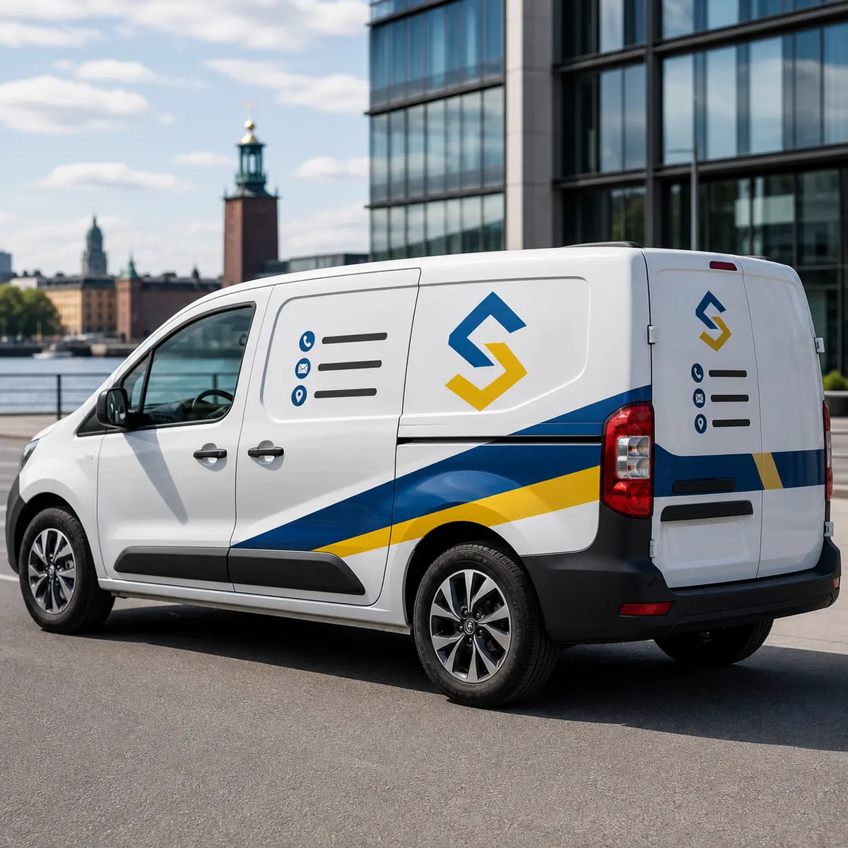Fordonsdekor i Stockholm - Tillverkat av SWEDIG AB